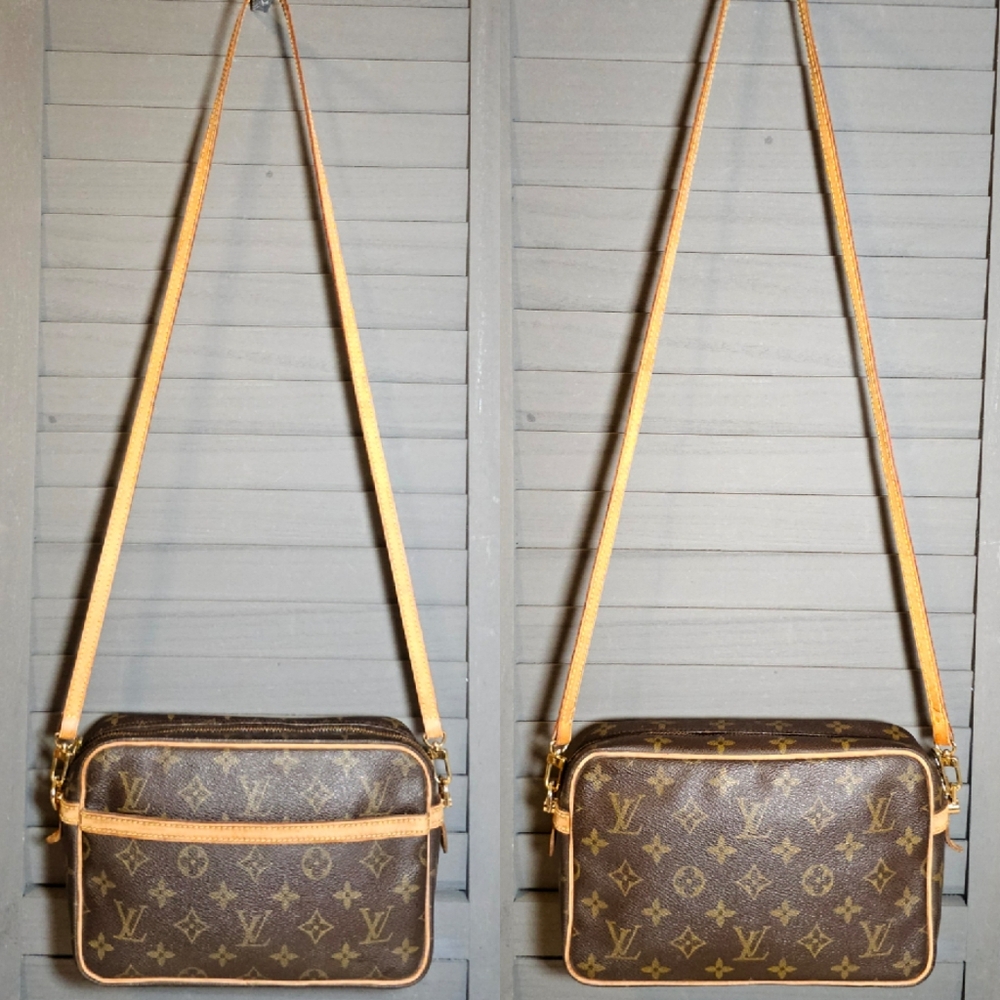 Authentic LOUIS VUITTON Monogram Compiegne 23 Crossbody Bag - Picture 3 of 13